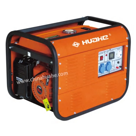 Alimentar seu acampamento com um gerador de alta gasolina de alta potência