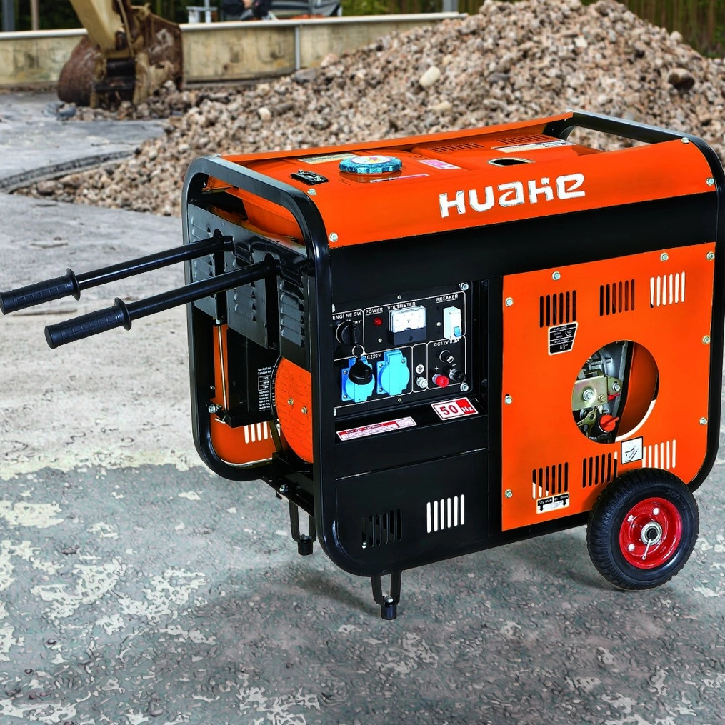 Em que carga é um gerador de diesel mais eficiente