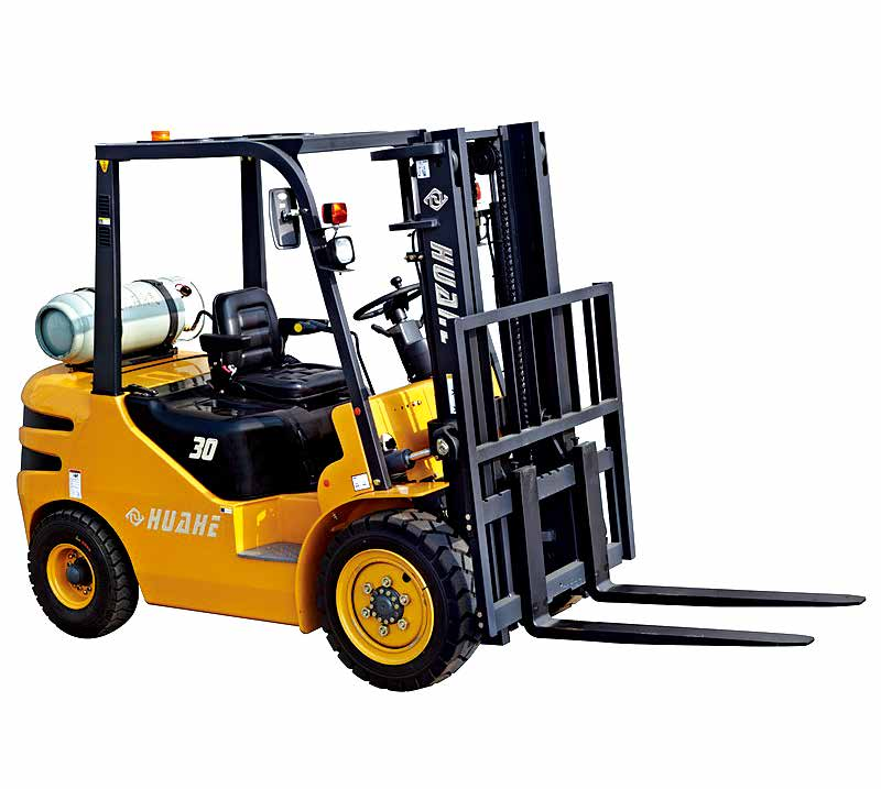 Produtividade de abastecimento: empilhadeiras de gasolina para operações de transporte da indústria simplificada