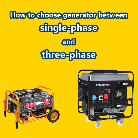 Como escolher entre gerador monofásico e gerador trifásico
