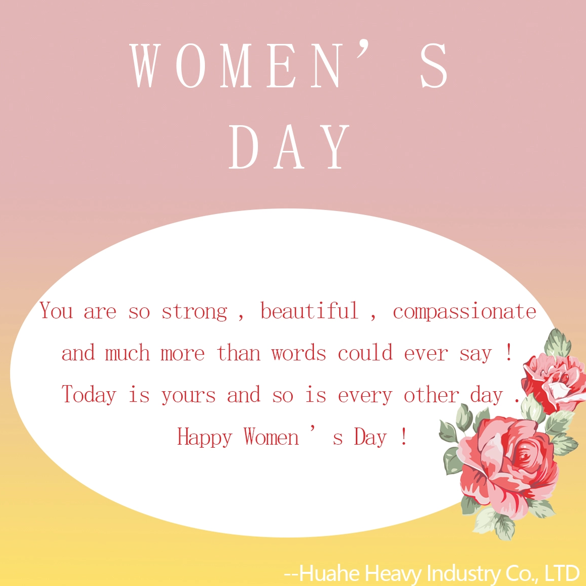 ​Para comemorar este grande dia: Dia Internacional da Mulher Trabalhadora