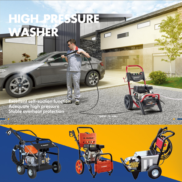 Quão forte é a lavadora de alta pressão que preciso para uma casa?