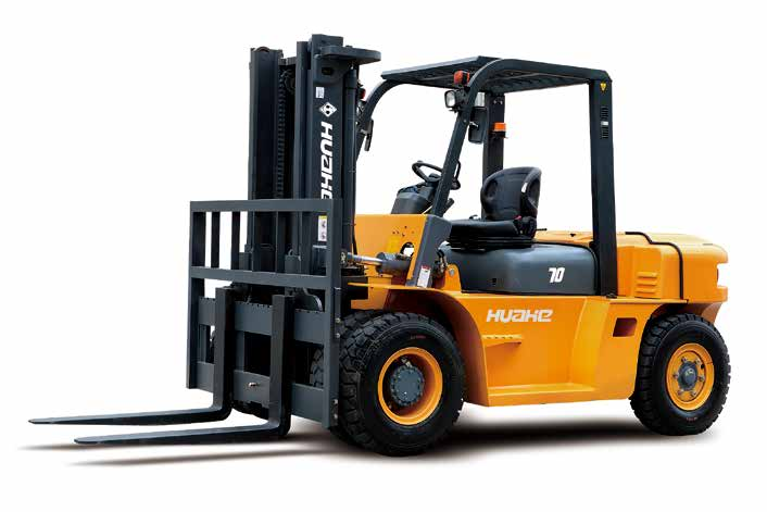 Desempenho poderoso: empilhadeiras a diesel em operações industriais